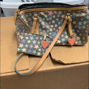 Dooney and Burke bag and change purse